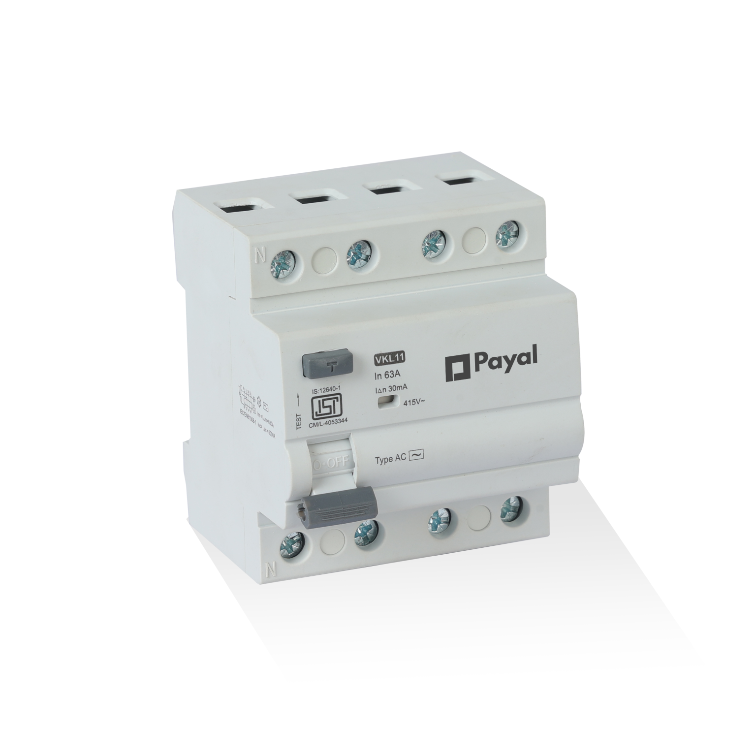 RCCB (FOUR POLE) 30mA - Payall Electrics